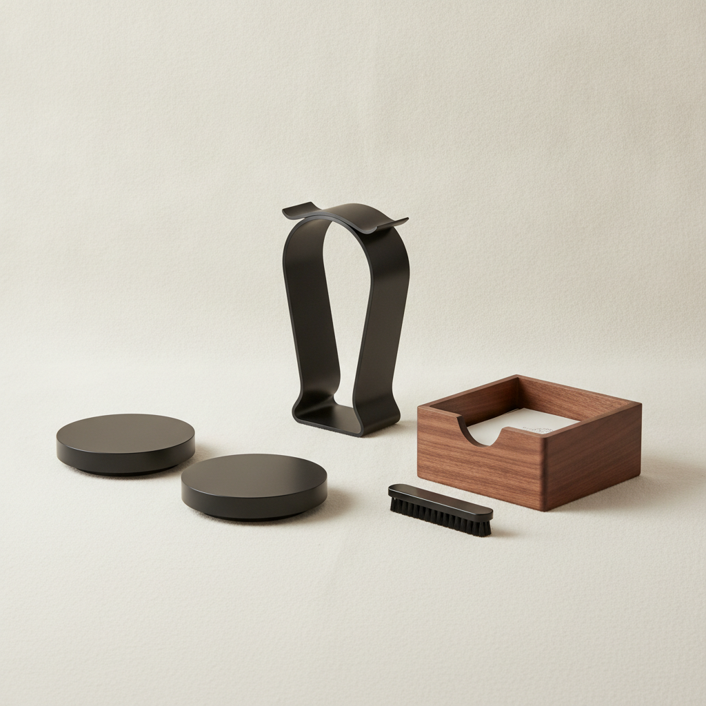 Studio — A desk that respects the gear